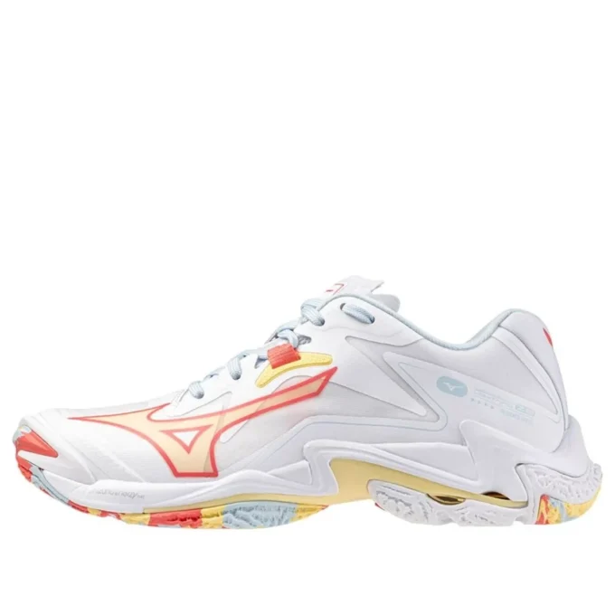 Mizuno Wave Lightning Z8 “White Calypso Coral”