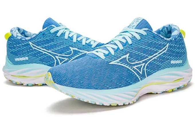 Mizuno Wave Rider 26 “Sky Blue White Grey Green”