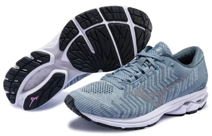 Mizuno Wave Rider Waveknit 3 “Grey Blue”