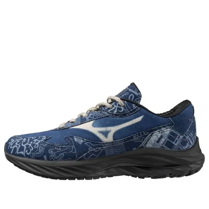 Mizuno x BUAISOU Wave Rider Beta “Mugen Blue White”