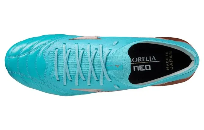 Morelia Neo III Football Cleats “Light Blue Copper”