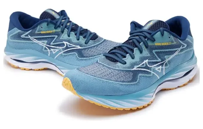 Wave Rider 27 Shock Absorbing Bounce LowTop “Blue”